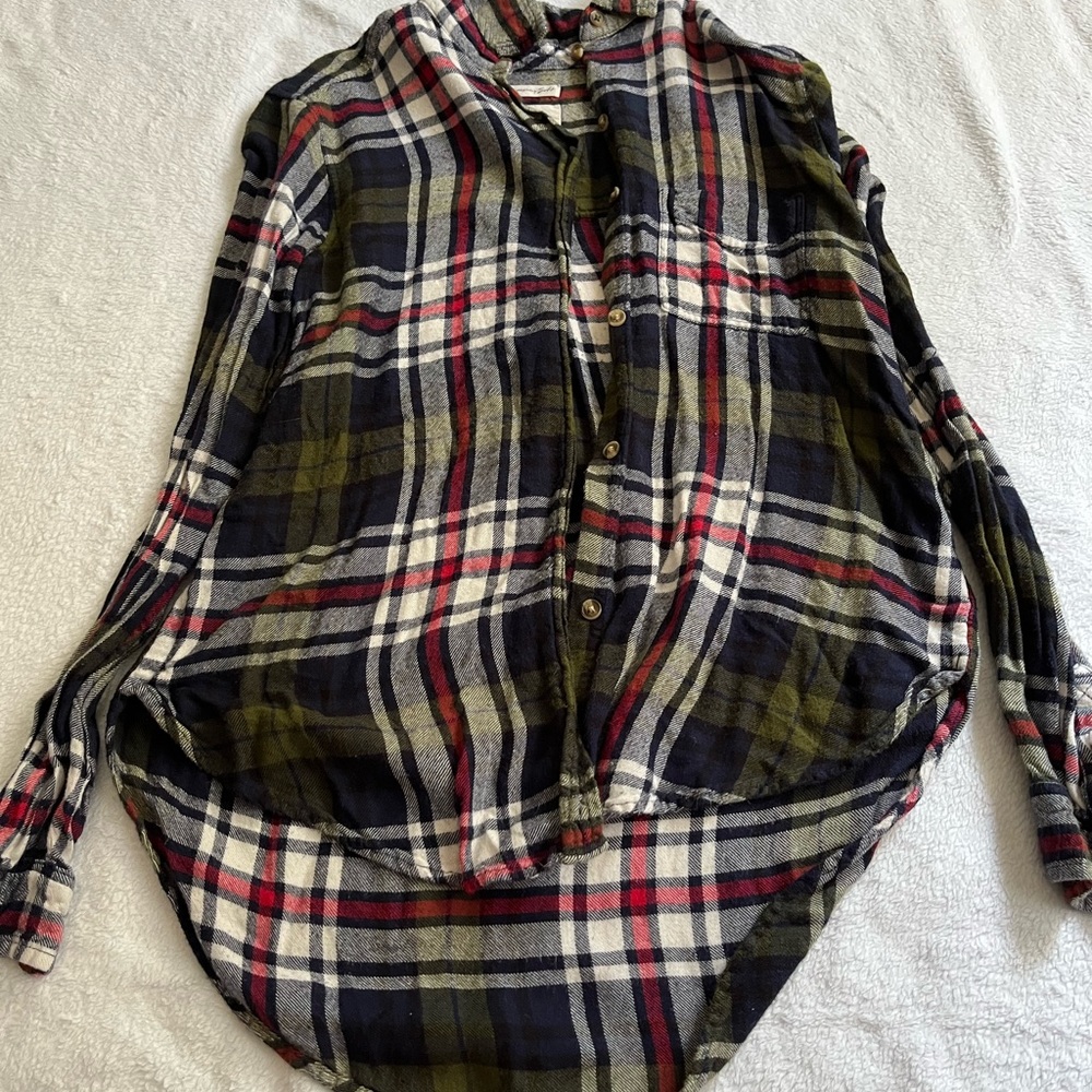 AEO flannel size small